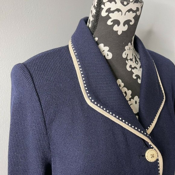 St. John Blazer 8 Patriotic Nautical dog show blue - Picture 7 of 9